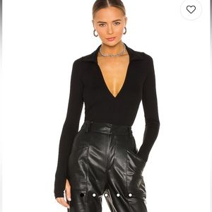 ALIX NYC Monterey bodysuit in black